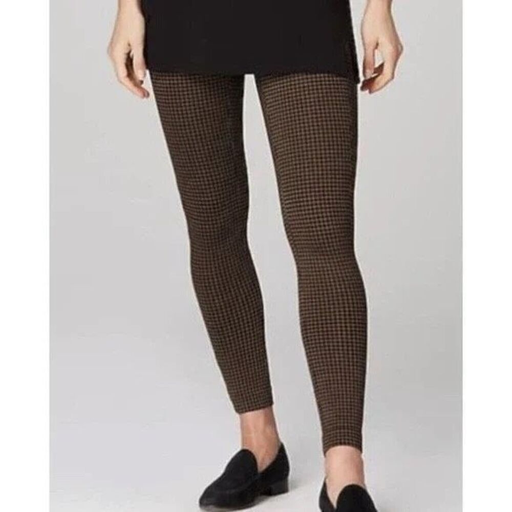 ✨J. Jill Women's Brown and Black Ponte Sz Medium Leggings✨